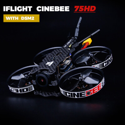 

Tailored iFlight CineBee 75HD Indoor FPV Racing Drone Quadcopter 75mm Whoop WFS-A8S V2