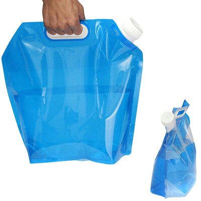 

Portable Folding Water Storage Lifting Bag Camping Hiking Survival 5L