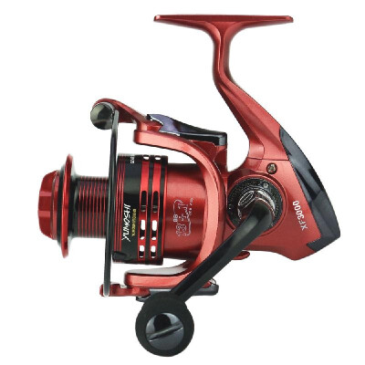 

131 Ball Bearings Spinning Fishing Reel Dual Brake System Smooth Metal Spool Left&Right Interchangeable Collapsible Rocking H