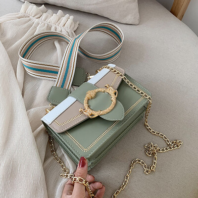 

Womens bag 2019 new fashion shoulder bag summer small fresh messenger bag ins super fire senior sense chain bag