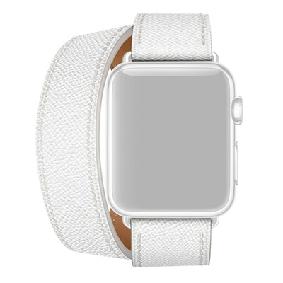 

〖Follure〗Double Leather Wristband Bracelet Replacement Strap For Apple Watch 1234 4244mm