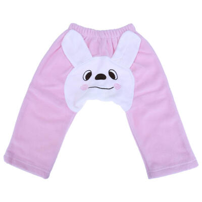 

Baby Cartoon Pattern Polar Fleece Winter Thicken Warm Boys Girls PP Pants