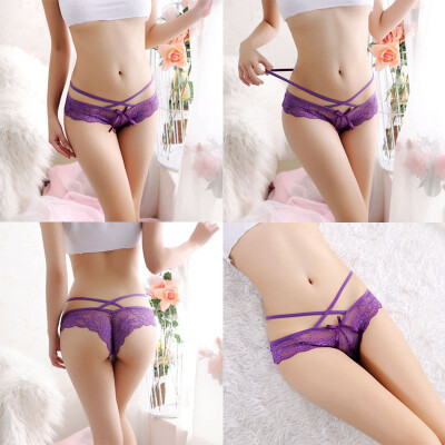 

Women Seamless Lace Panties Briefs Underwear Lingerie Knickers Thongs G-String