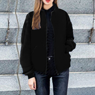 

Starmoon Womens Winter Plus Zipper LargeSsize Loose Sweater Boss Cardigan Outwear