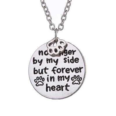 

Fashion Necklace Jewelry No Longer By My Side Pendant Necklace Gifts