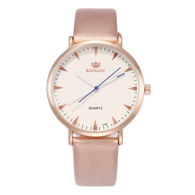 

Ladies Dropshipping Relogio Masculino 2018 New Fashion Watches Simple Letters Casual Leather Quartz Wristwatches Clock &Ff