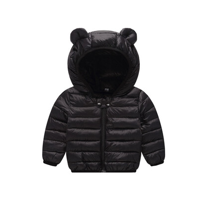 

Baby Girls Jacket 2018 Autumn Winter Boys Jacket For Girls Coat Kids Warm Hooded Outerwear Coat For Boys Jacket Children Clothes