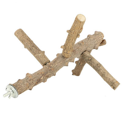 

Greensen 5pcs set Pet Birds Parrot Toy Chew Toy Chewing Climbing Stand Rack