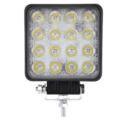 

5in 48W 3520LM Square 16 LED Spot Work Light Offroad Car Driving Fog Lamp