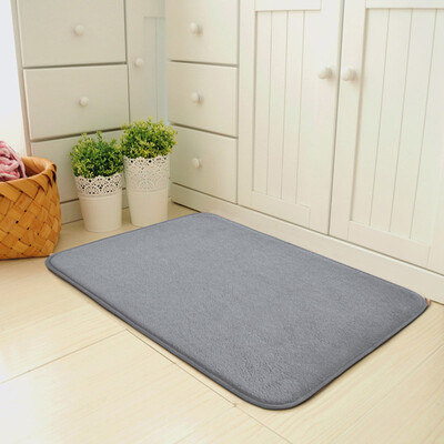 

50X80CM Simple Modern Carpet Floor Mat Door Bedroom Foyer Absorbent Floor Mat