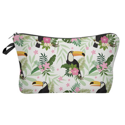 

Cute Animal Print Ladies Cosmetic Storage Pouch Women Toiletry Makeup Bag