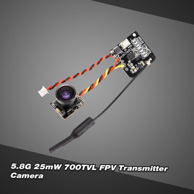 

Turbowing TX-25mW 58G 48CH 700TVL FPV Transmitter Camera for Blade Inductrix QX90 Tiny Micro FPV Racing Quadcopter
