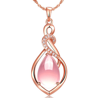 

Powder Color Crystal Hot Sale Necklace Pendant