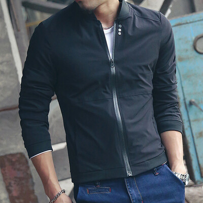 

US New Men Fashion Casual Jacket Warm Winter Baseball Coat Slim Outwear Overcoat -XXXL