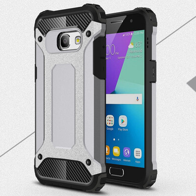 

Rugged Bumper Case Samsung Galaxy A3 2017 Hybrid Soft TPU Cover Samsung A3 2017 A320 A37 SM-A320FDS SM-A320F Armor Case