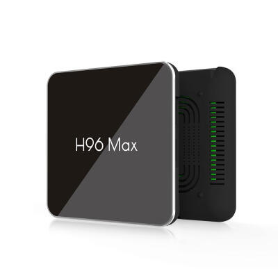 

H96 Max X2 Android81 TV Box 4G64G WiFi Media Player with Voice Control