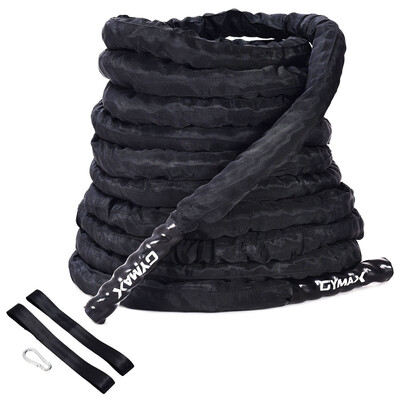 

15" Battle Ropes 304050ft Length Poly Dacron Rope-40Ft 15" Diam