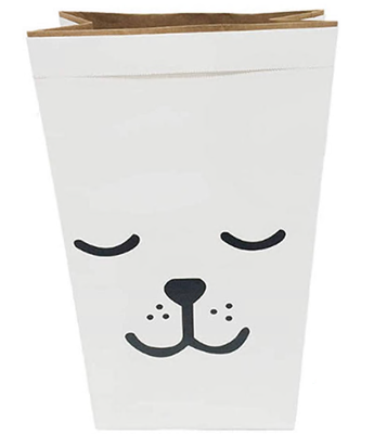 

Home Storage - Waterproof Kraft Paper ToysClothesSundries Storage Bag 3 Styles Creative Pattern Storage Bag Dog