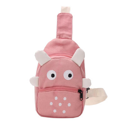 

Cute Ear Animal Print Bag Women Chest Pack Shoulder Crossbody Canvas Bags