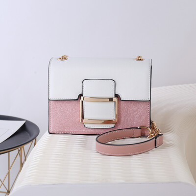 

Shangxin Chain Little Girl Chain Korean Edition Baitao One Shoulder Inclined Bag Ins Overfire Fashionable Inclined Span