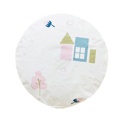 

〖Follure〗Floral Soft Fan Dust Cover Floor Fan Cover Floor Fan Cover Cartoon Fan Cover