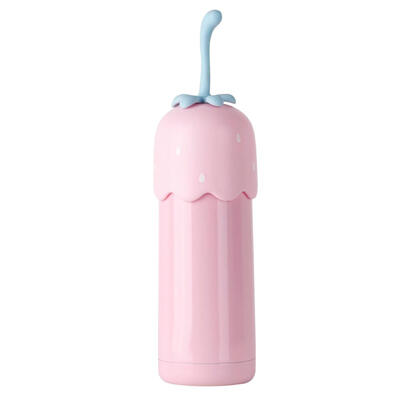 

Portable Strawberry Stainless Steel Insulation Vacuum Cups Home Office Gift
