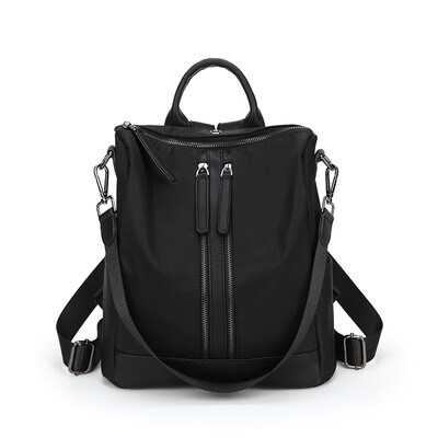

Womens bag shoulder bag Oxford cloth outdoor wearable travel backpack