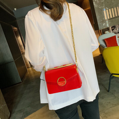 

Qiao Bani 2019 new fashion trend Europe&the United States wind wild color chain bag shoulder diagonal female bag wholesale