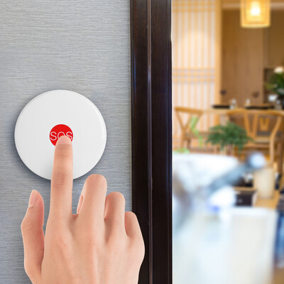 

Greensen 433MHz Wireless Emergency SOS Panic Button for Home Office Security Alarm System Emergency ButtonWireless Panic Button