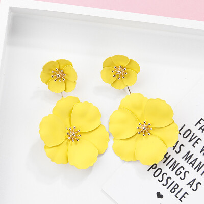 

Flashbuy Bohemian Flower Statement Earrings Alloy Boho Style Earrings for Women Fashion Beach Summer Pendientes Girls Jewelry