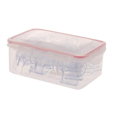 

Pack of 18pcs Dental Impression Trays Dental Supply Teeth Holder Plastic Dentist Tools