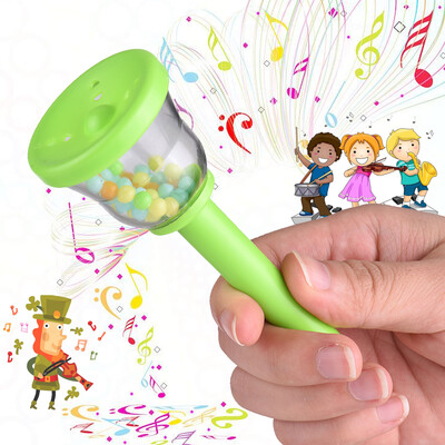 

Eco-Friendly Plastic Bell Handbell Musical Toy for Baby Toddlers Kids Children
