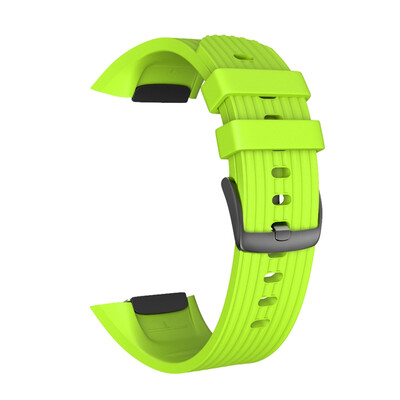 

New Striped Silicone Replacement Wristband Sports Silicone Strap for Samsung Fit4 Pro