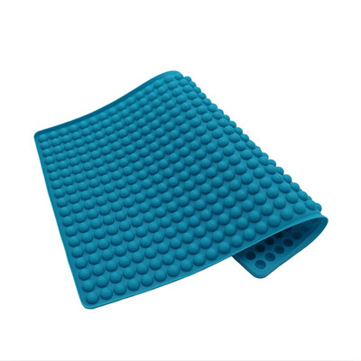 

Non Stick Silicone BBQ Mat Pan Fat Reducing Slip Oven Baking Barbecue Charcoal Grill Oil Filter Pad Tray Sheet Cooking Mat