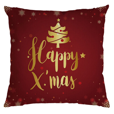 

Tailored Christmas Pillow Cover Pillowcases Decorative Sofa Cushion Cover 45x45cm