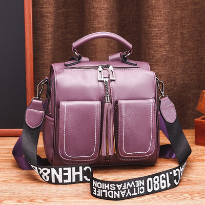 

Texture Baggage Girls New Fashion Single Shoulder Slant Lady Baitao Large Capacity Hand-held Small Square Baggage Shoulders