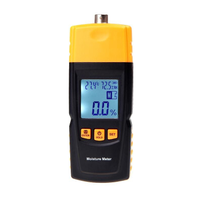 

Woods Moisture Temperature Humidity Meter Tester with Detachable Fork Digital LCD