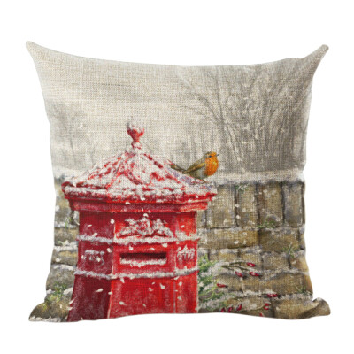 

〖Follure〗Christmas Pillows Cover Fall Decor Pillow Case Sofa Waist Throw Cushion Cover