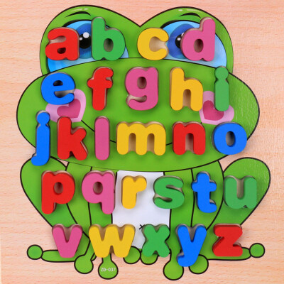 

Tailored Wooden Kids Numbers&letters Jigsaw For Education And Learning Puzzles Toy