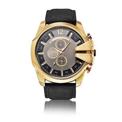 

V6 mens life waterproof sports watch large dial European&American models mens watch quartz watch 020