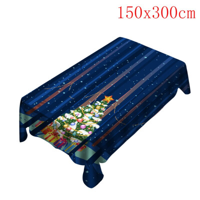 

Tailored Christmas TableclothChair Cover Digital Printing Christmas Table Decoration