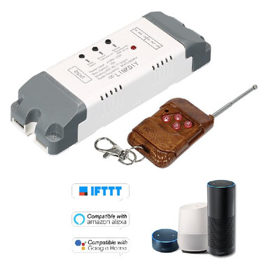 

eWeLink 433Mhz Smart Wifi Switch Universal Wireless Remote Control Switch Module 2CH AC85-250V Timer Phone APP Remote Control Comp