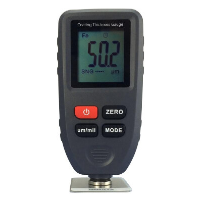 

TC-100 Digital Paint Coating Thickness Gauge Thickness Meter with LCD Display Electroplate Feeler Tester FeNFe 0-125mm for Car I