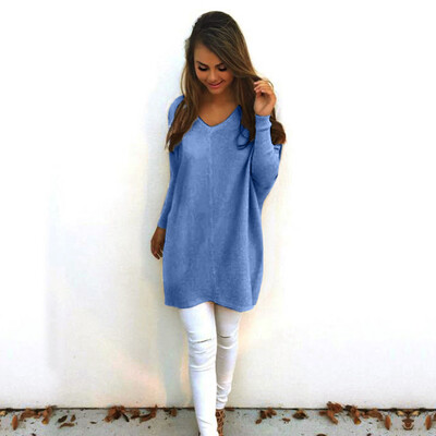 

Gobestart Womens Fashion Casual Long Sleeve Jumper Sweaters Coat Blouse