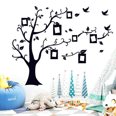

Black 3D Photo Tree Wall Sticker Mural Art Home Decor