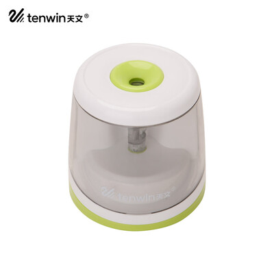 

tenwin Portable Electric Pencil Sharpener Battery Operated Fast Sharpen Auto Stop Stationery Gift for Home Office School Students