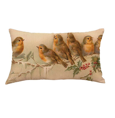 

〖Follure〗Geometric Pattern Linen Hug Pillowcase Sofa Cushion Cover Home Decoration