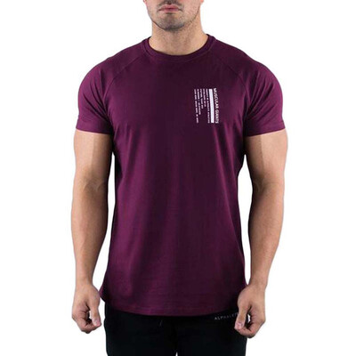 

Toponeto Mens Pure Color letter Printed Pattern Casual Fashion Lapel Short Sleeve shirt
