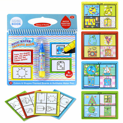 

Gobestart Children Water Painting Board Magic Graffiti Education Color Painting Toys
