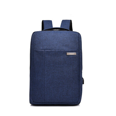 

Backpack mens fashion casual business laptop bag Simple multi-function water repellent backpack